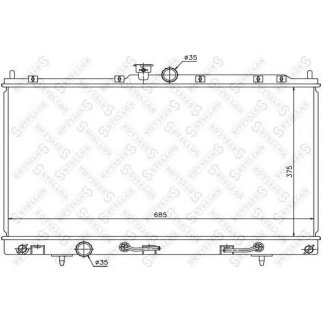 Радиатор основной Stellox 10-25169-SX фото
