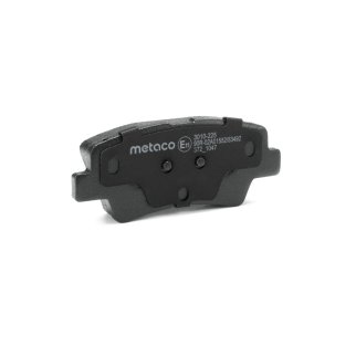 Колодки тормозные задние дисковые к-кт metaco 3010-225 фото 2
