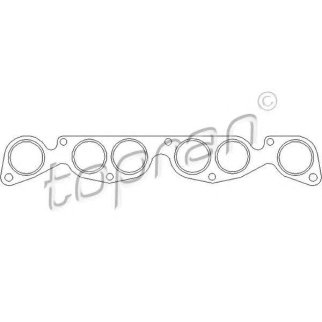 Прокладка впускного коллектора topran 110029755 фото