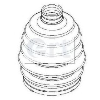 Пыльник ШРУСа к-кт 500389T фото