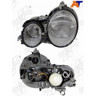 Фара левая DEPO 440-1117L-LD-EM фото