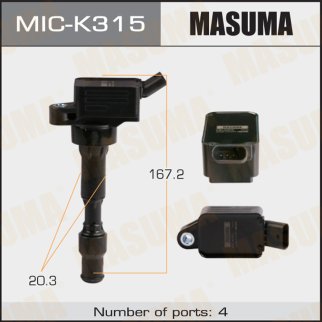 Катушка зажигания Masuma MIC-K315 фото