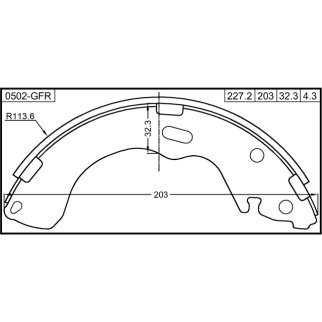 Колодки тормозные задние (барабанные) фото 2