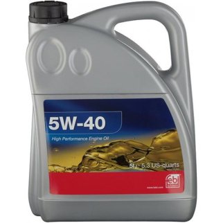 Масло моторное FEBI High Perfomance Engine Oil 5W-40 синтетическое 5 л 32938 фото