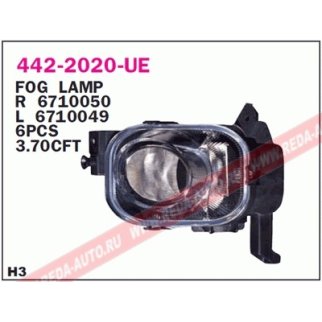 Фара противотуманная правая DEPO 442-2020R-UE фото