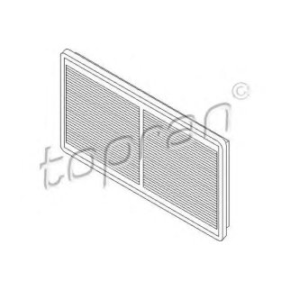 Фильтр салона topran 401050755 фото