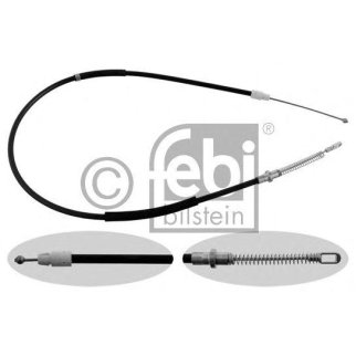 Трос стояночного тормоза FEBI 37273 фото