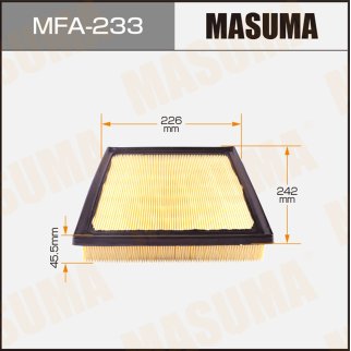 Фильтр воздушный Masuma MFA-233 фото