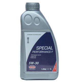 Масло моторное PENTOLUB SPECIAL PERFORMANCE F 5W30 1л. фото