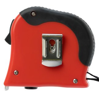 Рулетка 10м х 25мм, обрезиненный корпус, двойная плавная фиксация Matrix фото 5