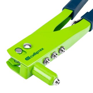 Заклепочник 260 мм, заклепки 2,4-3,2-4,0-4,8 мм Сибртех 40541 фото 3