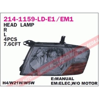 Фара правая DEPO 214-1159R-LDEM1 фото
