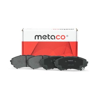 Колодки тормозные передние к-кт metaco 3000-392 фото