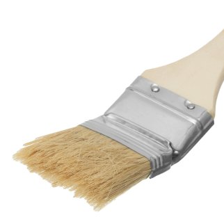 Кисть радиаторная 1,5" натуральная щетина, деревянная ручка MATRIX фото 3