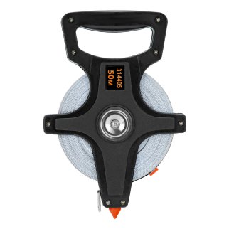 Рулетка геодезическая, 50 м х 12,5 мм, лента ПВХ, открытый корпус// SPARTA фото 3