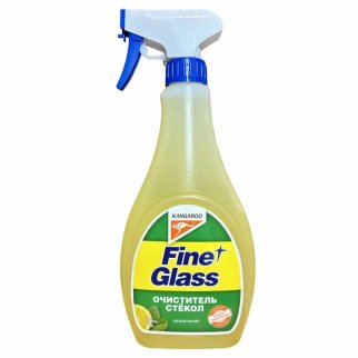 Очиститель стекол ароматизированный Fine glass (500ml), лимон-мята (б/салф.) фото