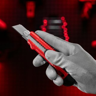 Нож, 18 мм, выдвижное лезвие, металлическая направляющая MATRIX 78918 MATRIX 78918 фото 7