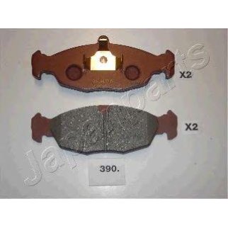 Колодки тормозные Japanparts PA-390AF фото