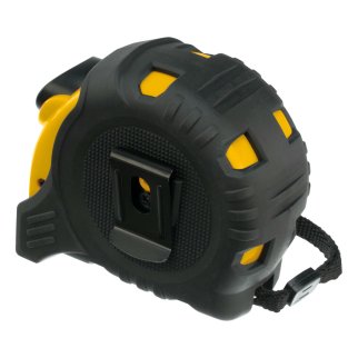 Рулетка 3м 16мм обрезиненный корпус, автм. фиксация DENZEL фото 5