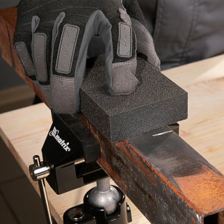 Губка для шлифования 100х70х25мм мягкая 3шт P 60/80, P 60/100, P 80/120 MATRIX фото 7