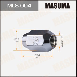 Гайка колеса Masuma MLS-004 фото