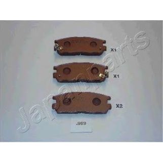 Колодки тормозные к-кт Japanparts PP-999AF фото