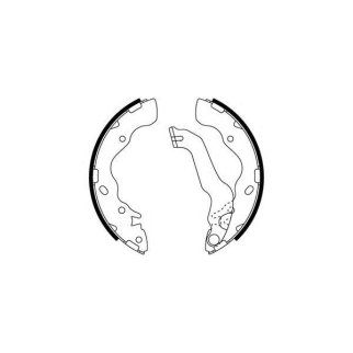 Колодки барабанные к-кт TEXTAR 91061700 фото