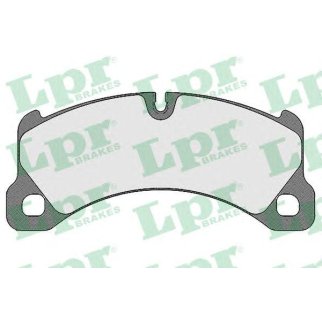 Колодки тормозные передние PORSCHE Cayenne (92A) фото