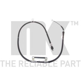 903511_трос ручника п.! Kia Carens all 01> диск. 1658/1390 фото