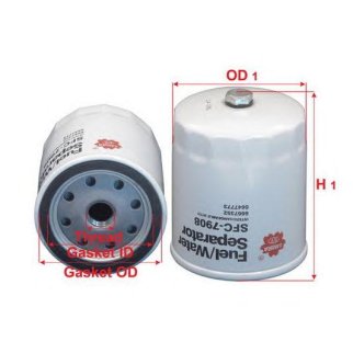 Фильтр топливный SAKURA SFC7908 фото