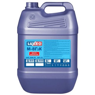 Масло моторное LUXE М8Г2К SAE20 20л фото