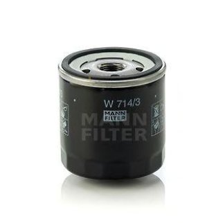 Фильтр масляный MANN FILTER W 7143 фото