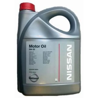Масло моторное синтетическое NISSAN Motor Oil 5W-30 5л (KE900-99943) KE900-99943R фото