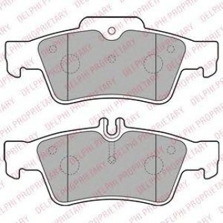 Колодки тормозные задние к-кт DELPHI LP1868 фото