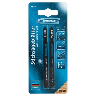 Полотна для электролобзика  по дереву, 2 шт.( 31085 - T111B ) GROSS фото 4