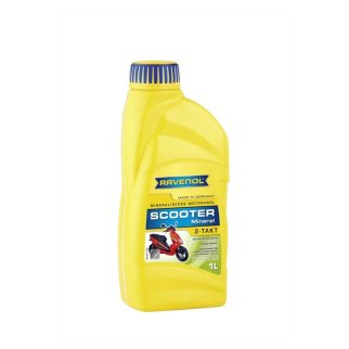 Масло моторное Ravenol Scooter 2-Takt Mineral минеральное 1 л 4014835728813 фото