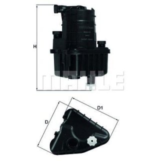 Фильтр топливный KNECHT KL 832 D фото 2