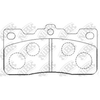 Колодки тормозные задние для Toyota фото