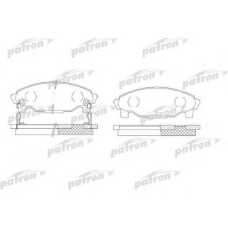 Колодки тормозные PATRON PBP1009 фото