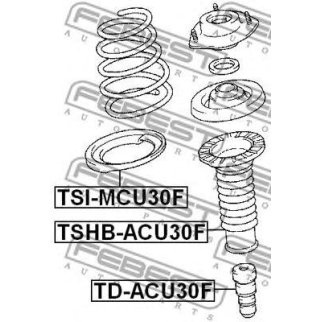 Пыльник переднего амортизатора FEBEST TSHB-ACU30F фото