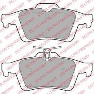 Колодки тормозные задние FORD Focus II 04-, III 11-, MAZDA 3 (BK, BL) 03-14, VOLVO S40 04- фото