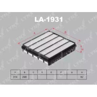 Фильтр воздушный LYNXauto LA-1931 фото