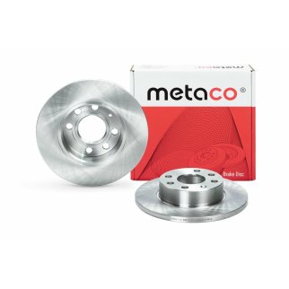 Диск тормозной передний не вентилируемый metaco 3100-013 фото 3