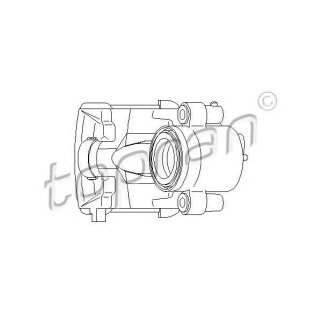 Суппорт тормозной передний topran 110283756 фото