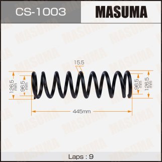 Пружина подвески Masuma CS-1003 фото