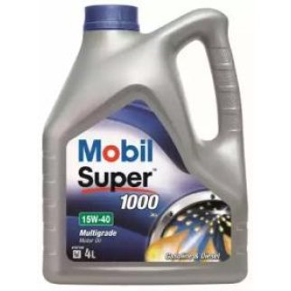 Масло моторное SUPER 1000 Х1 15W40 мин.4л MOBIL фото