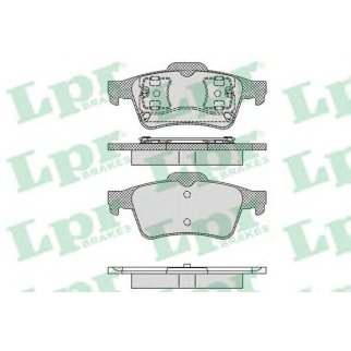 Колодки тормозные задние дисковые к-кт Lpr 05P1189 фото