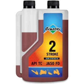 Масло моторное для 2-х тактных двигателей п/синт.1л с дозатором COUNTRY фото