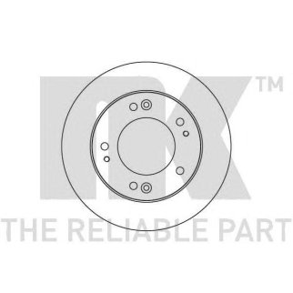 Диск тормозной передний (284x24mm) / KIA Sportage 2.0 94~ фото