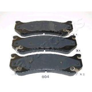 Колодки тормозные к-кт Japanparts PP-004AF фото